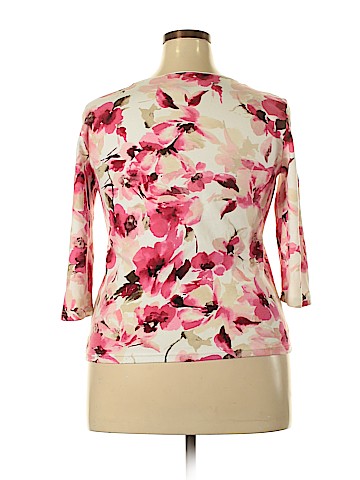 Karen Scott 3/4 Sleeve T-Shirt (view 2)