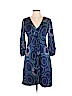 Trina Turk 100% Silk Blue Casual Dress Size 4 - photo 1