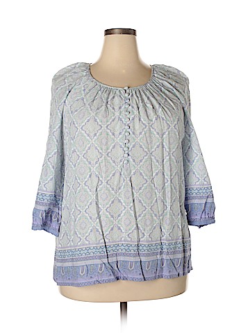 Jones New York 3/4 Sleeve Blouse (view 1)