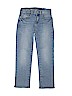Gap Kids 100% Cotton Solid Blue Jeans Size 7 - photo 1