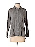 Jijil 100% Linen Gray Long Sleeve Button-Down Shirt Size S (petite) - photo 1