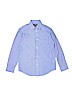 Chaps Blue Long Sleeve Button-Down Shirt Size 10 - 12 - photo 1