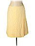 Elisabeth by Liz Claiborne 100% Silk Yellow Silk Skirt Size 24 (petite) - photo 1