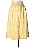 Elisabeth by Liz Claiborne 100% Silk Yellow Silk Skirt Size 24 (petite) - photo 2