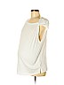 Motherhood White Sleeveless T-Shirt Size M - photo 1