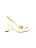 Gucci 100% Patent Leather Ivory Heels Size 8 1/2 - photo 1