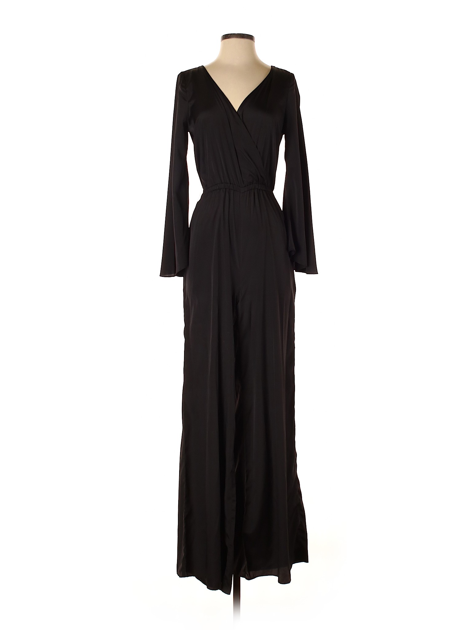 venus black and white jumpsuit