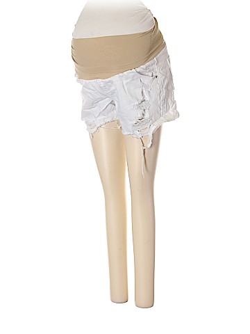 Jessica Simpson Maternity Denim Shorts (view 1)