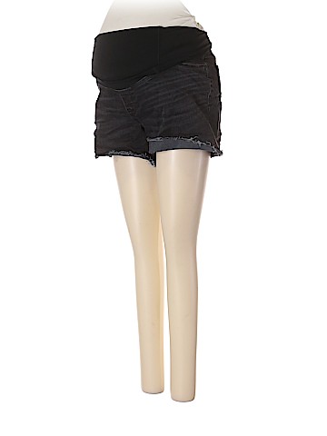 Isabel Maternity Denim Shorts (view 1)
