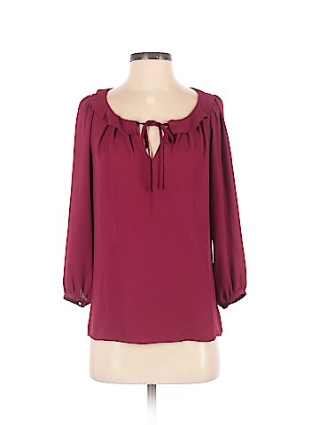 Ann Taylor LOFT 3/4 Sleeve Blouse (view 1)