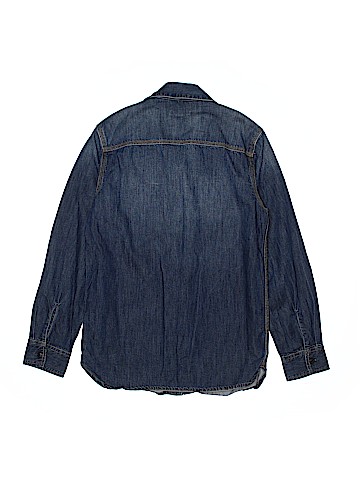 Gap Kids Outlet Long Sleeve Button-Down Shirt (view 2)