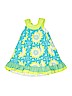 Penelope Mack 100% Cotton Blue Dress Size 4T - photo 2