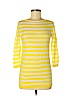Ann Taylor LOFT 100% Cotton Yellow 3/4 Sleeve Top Size M (petite) - photo 1