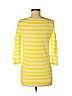 Ann Taylor LOFT 100% Cotton Yellow 3/4 Sleeve Top Size M (petite) - photo 2