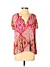 Show Me Your Mumu 100% Rayon Pink Short Sleeve Blouse Size S - photo 1