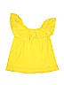 Gap Kids 100% Cotton Yellow Short Sleeve Top Size 10 - photo 2
