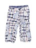 Baby Gap 100% Cotton Plaid Blue Cargo Pants Size 12-18 mo - photo 1