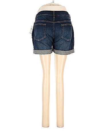 Indigo Blue Denim Shorts (view 2)