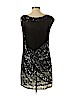 Alice + Olivia 100% Silk Black Cocktail Dress Size L - photo 2