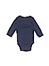 Carter's 100% Cotton Blue Long Sleeve Onesie 3-6 MO / 6 MO - photo 2