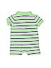 Ralph Lauren 100% Cotton Stripes Green Short Sleeve Outfit 0-3 MO / 3 MO - photo 2