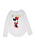 Disney 100% Cotton White Long Sleeve T-Shirt Size 16 - photo 1