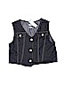 Disney 100% Cotton Black Denim Vest Size 14 - 16 - photo 1