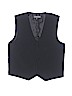 Spring Notion 100% Polyester Solid Black Tuxedo Vest Size 16 - photo 1