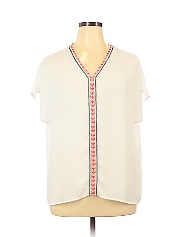 Foxcroft Short Sleeve Blouse (view 1)