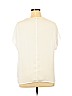 Foxcroft 100% Polyester White Short Sleeve Blouse Size XL (petite) - photo 2