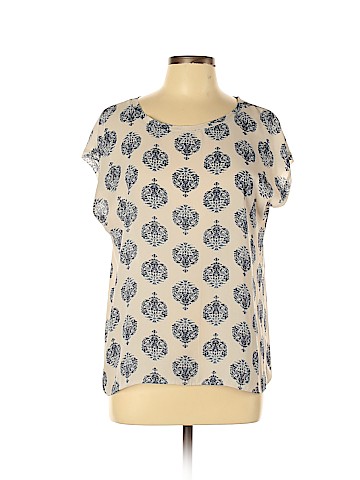 Ann Taylor LOFT Outlet Short Sleeve Blouse (view 1)