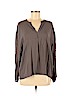 Zara Gray Long Sleeve Top Size M - photo 1