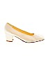 Michaelangelo White Heels Size 8 1/2 (wide) - photo 1