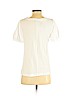 Ann Taylor LOFT 100% Cotton White Short Sleeve Top Size S (petite) - photo 2