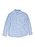Sovereign Code 100% Cotton Blue Long Sleeve Button-Down Shirt Size L (kids) - photo 1