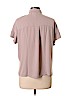 Rachel Zoe 100% Polyester Gray Short Sleeve Blouse Size XS - photo 2