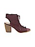 Mossimo Supply Co. Burgundy Ankle Boots Size 11 - photo 1