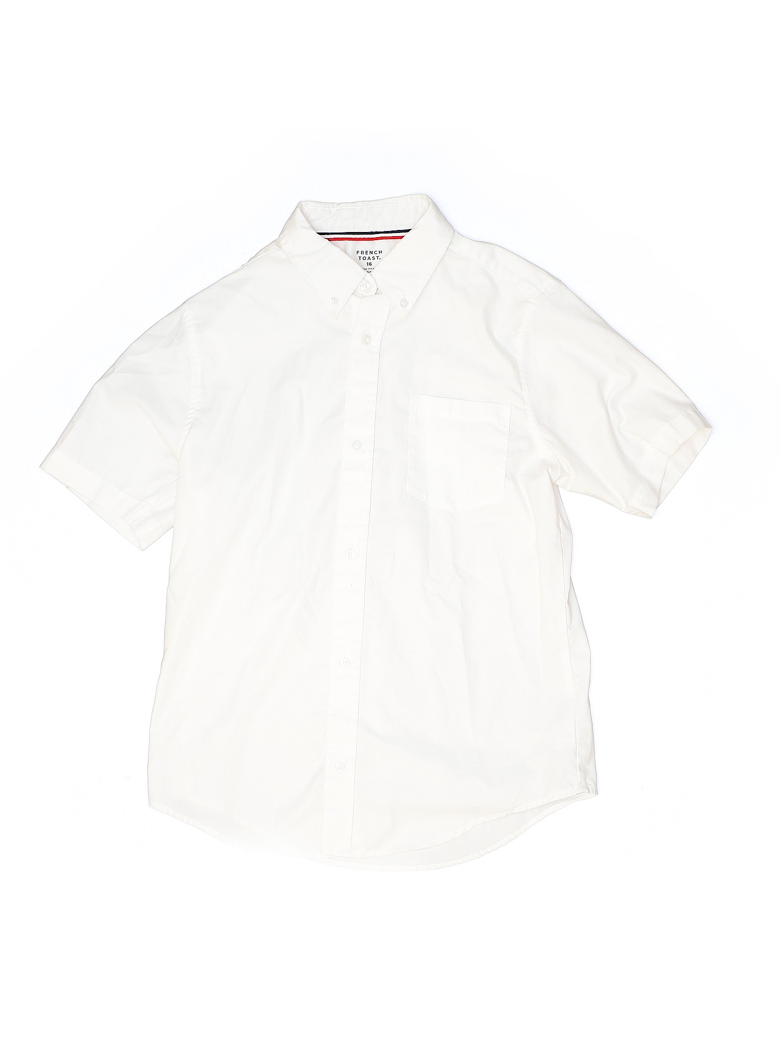 infant white button up shirt