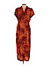 Danny & Nicole 100% Polyester Orange Casual Dress Size 14 - photo 1