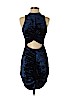 Hommage from Los Angeles Blue Cocktail Dress Size S - photo 1