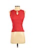 Josephine Chaus Red Sleeveless Silk Top Size S (petite) - photo 1