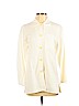 Lizsport Ivory Long Sleeve Button-Down Shirt Size P (petite) - photo 1