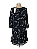 Banana Republic 100% Polyester Blue Casual Dress Size 12 (petite) - photo 2
