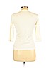 Anne Klein Sport 100% Cotton Ivory 3/4 Sleeve T-Shirt Size L (petite) - photo 2