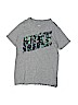 Nike 100% Cotton Gray Active T-Shirt Size S (kids) - photo 1