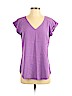 Express Purple Short Sleeve Blouse Size S (petite) - photo 1