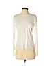Babette 100% Nylon White Long Sleeve Top Size 2 - photo 1