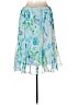 Karin Stevens 100% Polyester Blue Casual Skirt Size 12 - photo 2
