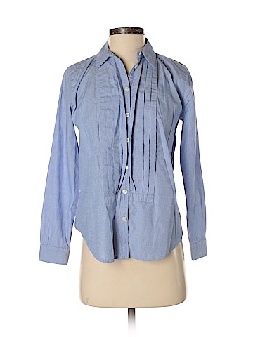 Ann Taylor LOFT Long Sleeve Button-Down Shirt (view 1)