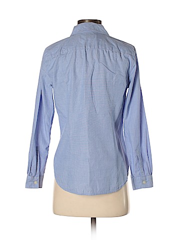 Ann Taylor LOFT Long Sleeve Button-Down Shirt (view 2)